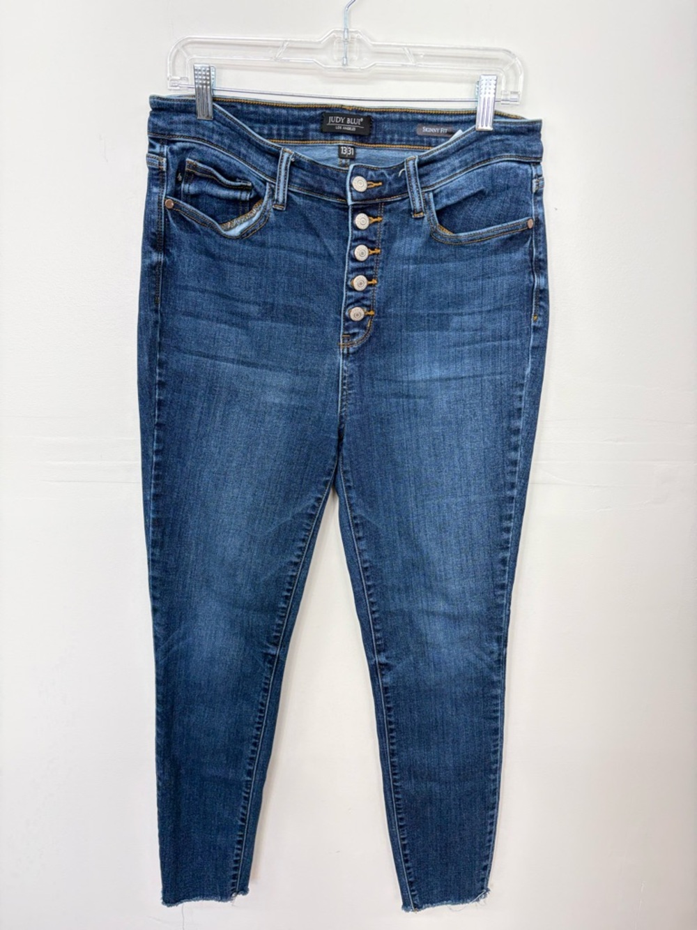 Judy Blue High-Rise Button-Fly Skinny Jeans H14